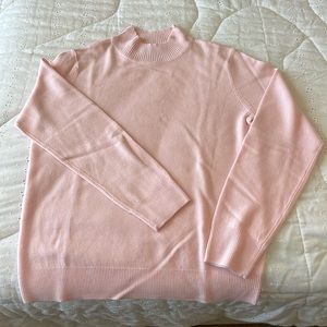 Pale pink sweater size small